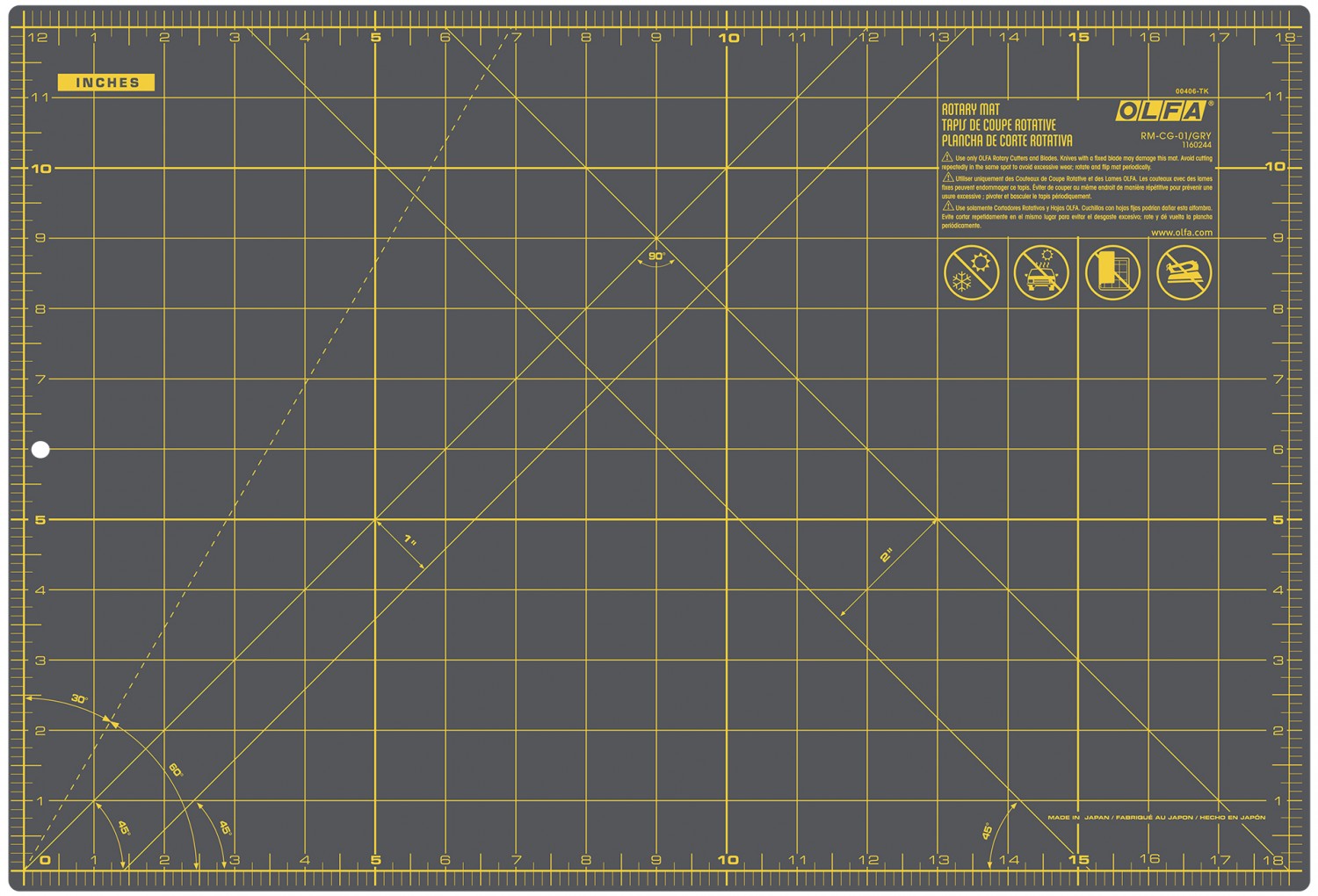Olfa Grey Cutting Mat