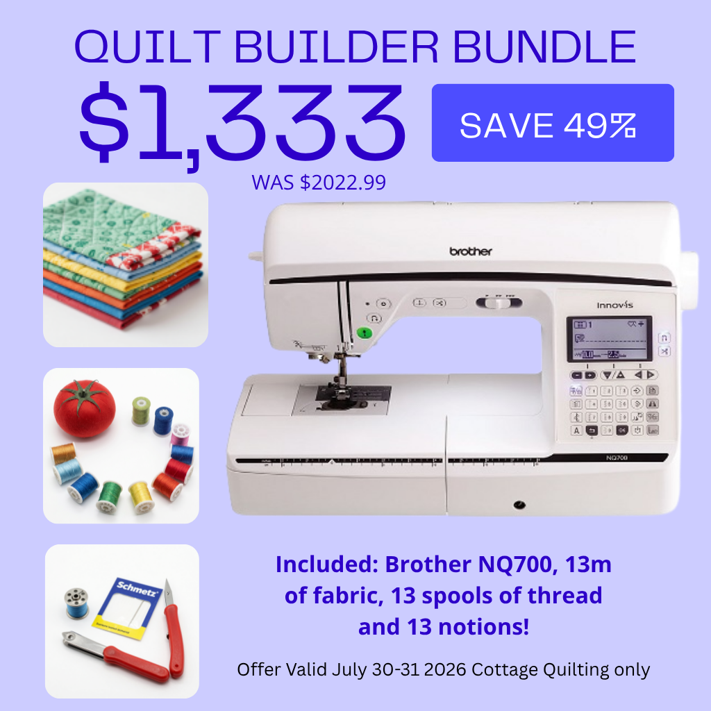Brother NQ700 Quilt Builder Bundle!
