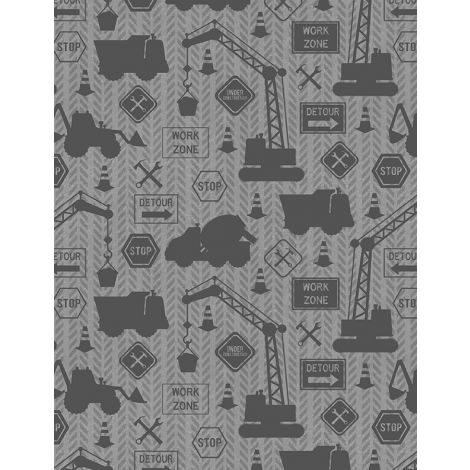 Building Dreams- 1828-82644-999 By Jennifer Pugh - Tonal Gray Construction