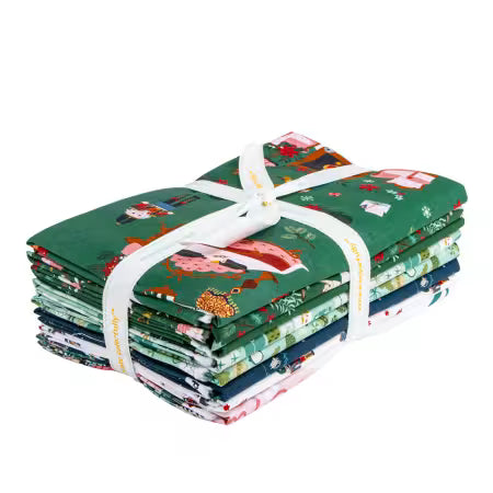 Nutcracker Tradition - Riley Blake Designs - 1 Yard Bundle - Pine (8pcs)