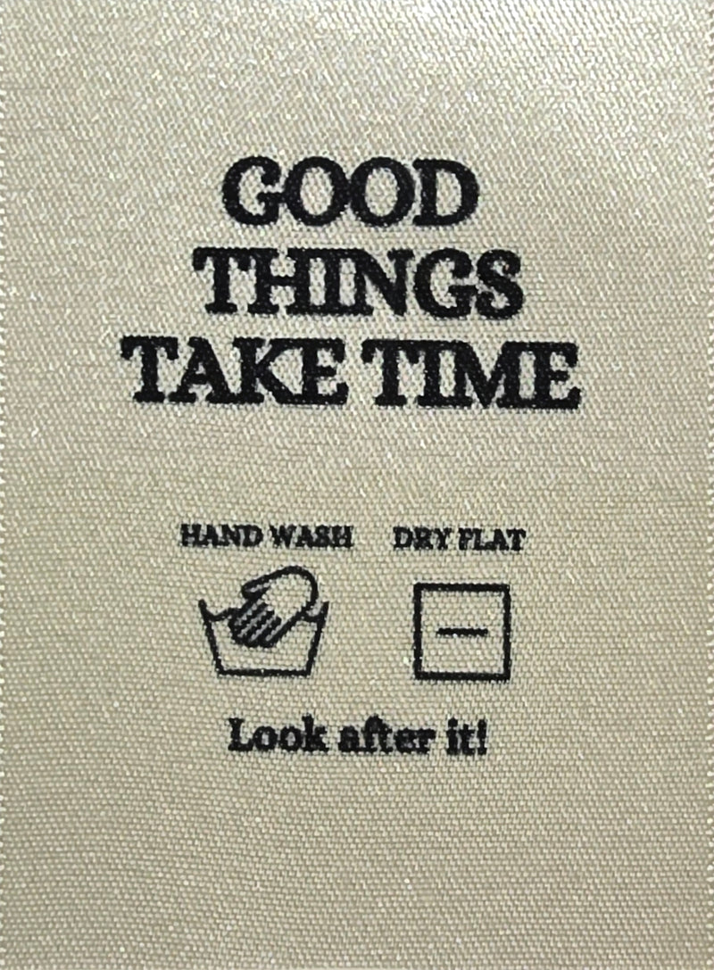 Good Things take time Quilt Labels, 5 per package