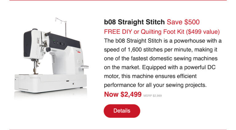 Bernette 08 Straight Stitch Sewing Machine