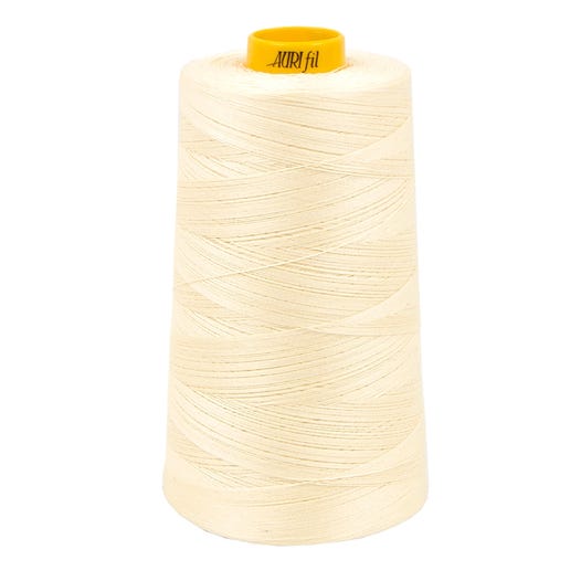 Aurifil Mako 40/3 Cotton Cone 2123 Butter