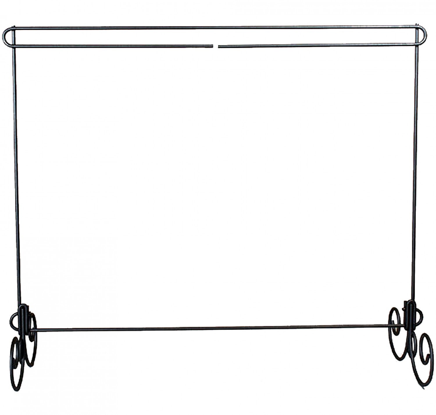 18in X 14in Hanger Single Table Stand - Silver