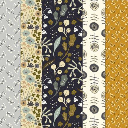 Eden Bloom by Dandelion Fabrics - 2-1/2in Strips x 40pcs