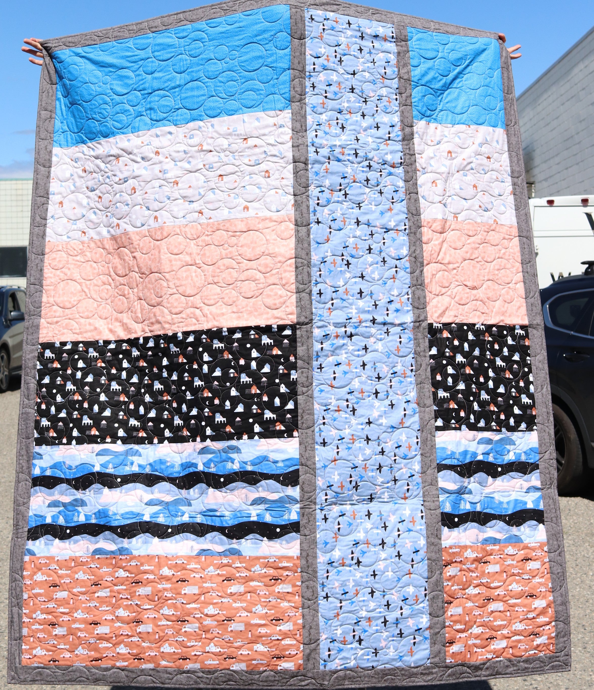 Store Sample- Twin Quilt- Figo