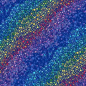 Essentials Bubble Up by Wilmington Prints - Dark Blue - 3000 77635 434