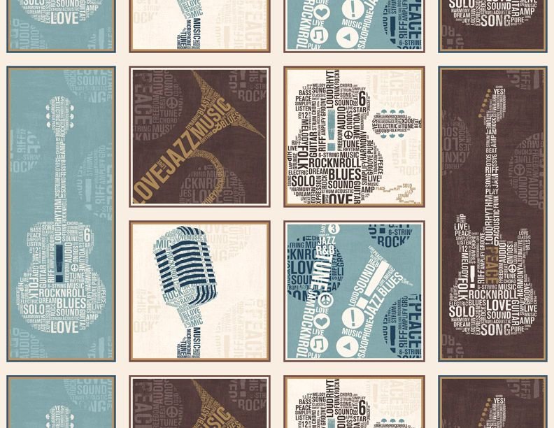 Rhythm & Harmony by Michael Mullan - Panel