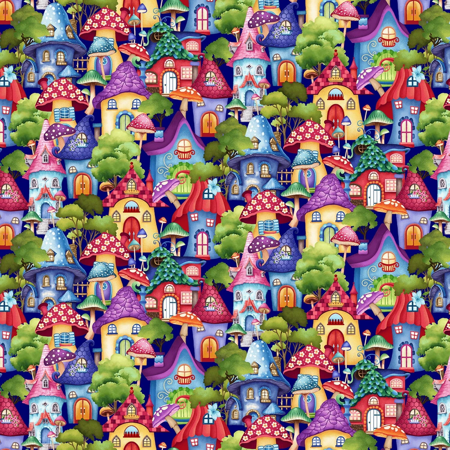 Down the Fairy Path - Royal Multi Fairy Houses - 3431-77