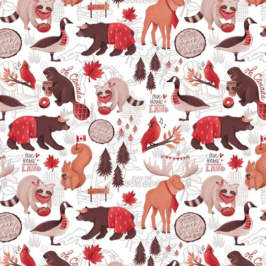 Fineapple Pair - Oh Canada - The True North – White - 36250101-01