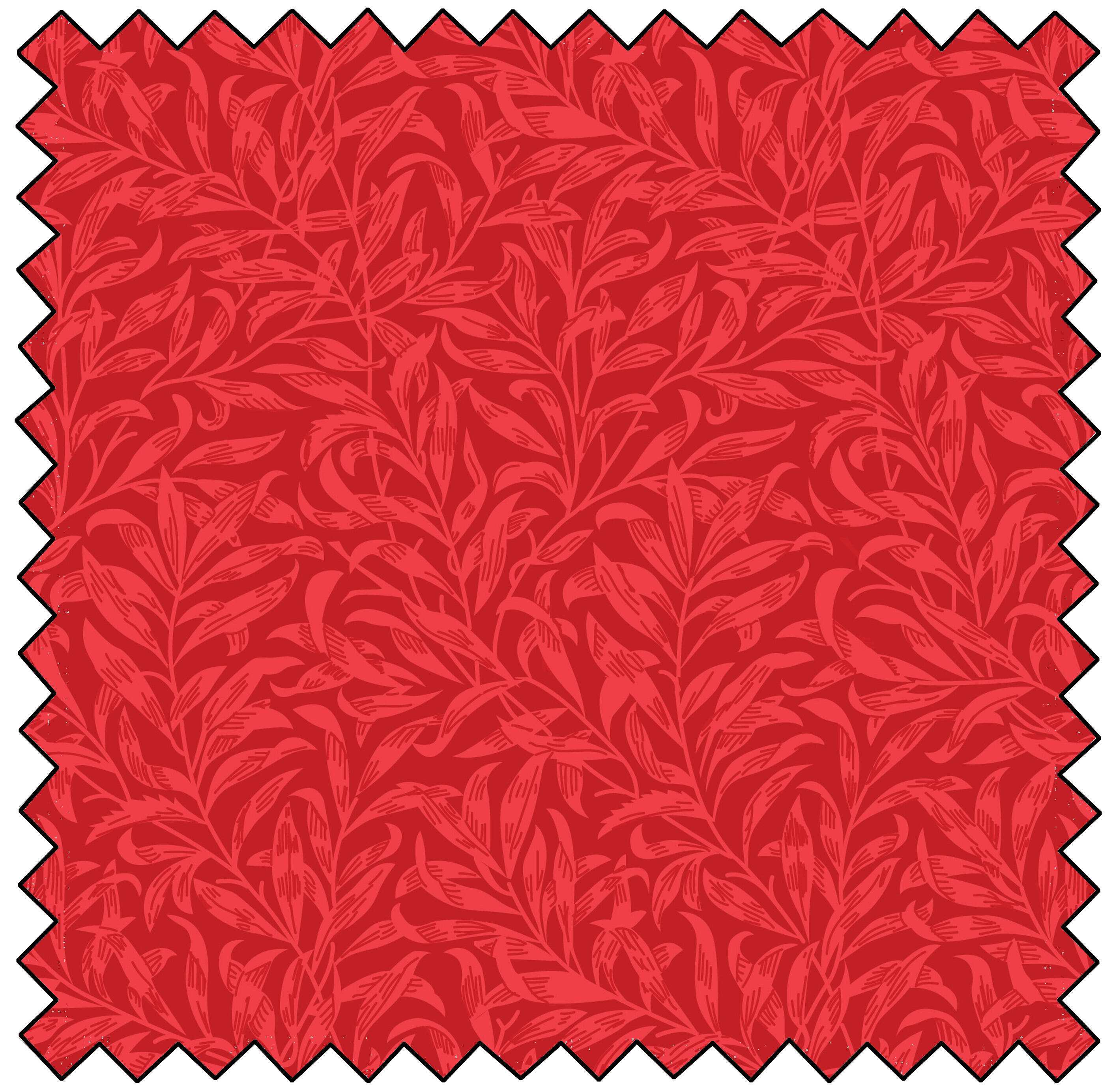 William Morris - Willow Bough - RED - MBF3645-18