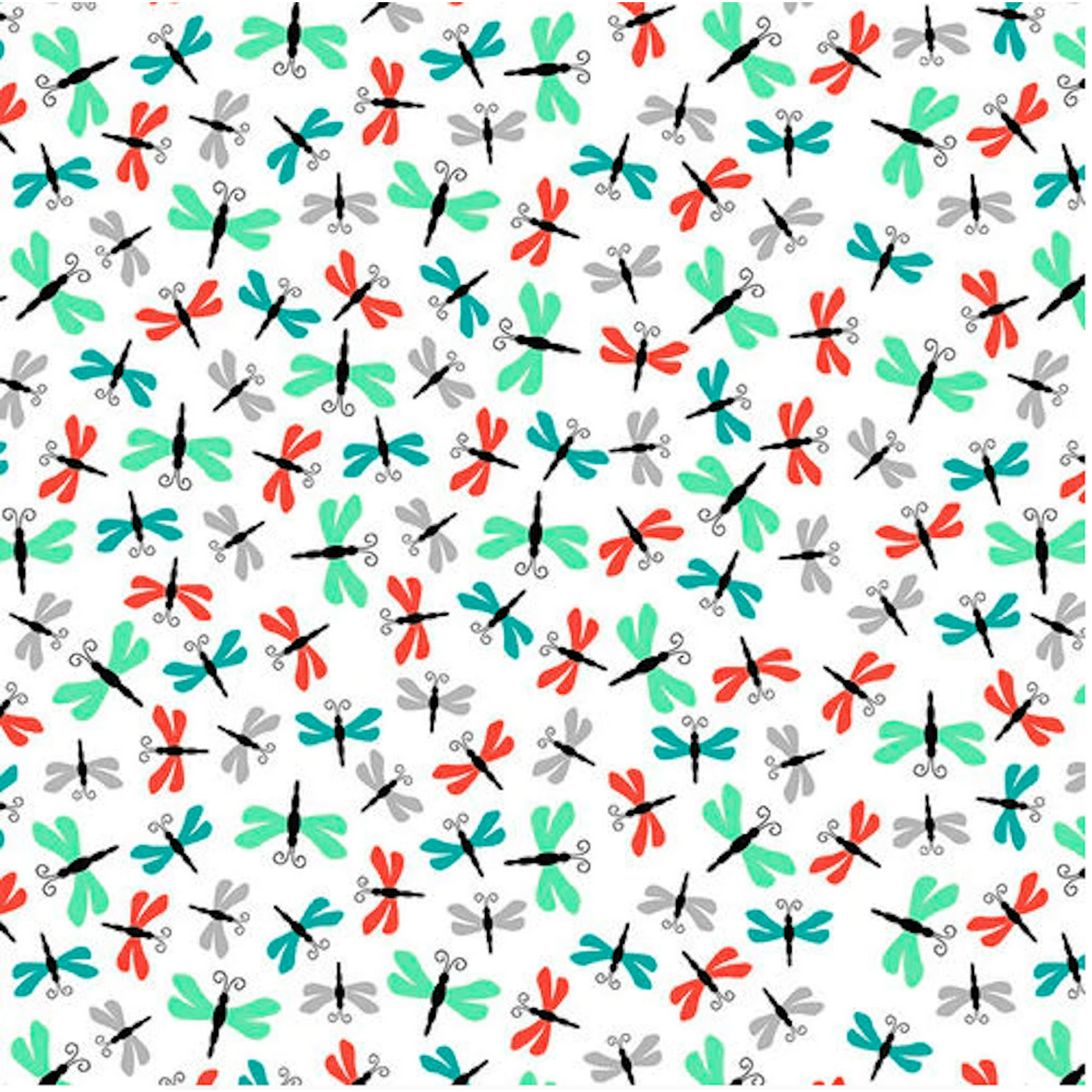 Owl's Woodland Adventure - Tossed Dragonflies