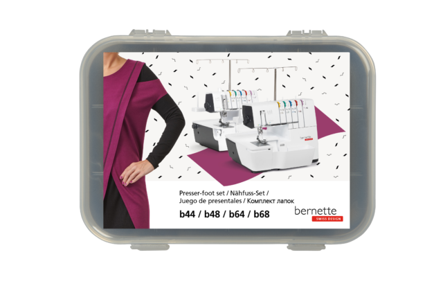 Bernette Serger 7pc Pack Presser Foot Set fits B44 B48 B64 B68