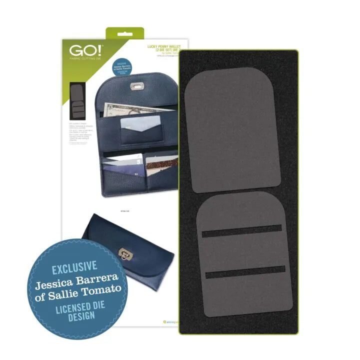 GO! Lucky Penny Wallet (2-Die Set) by Sallie Tomato