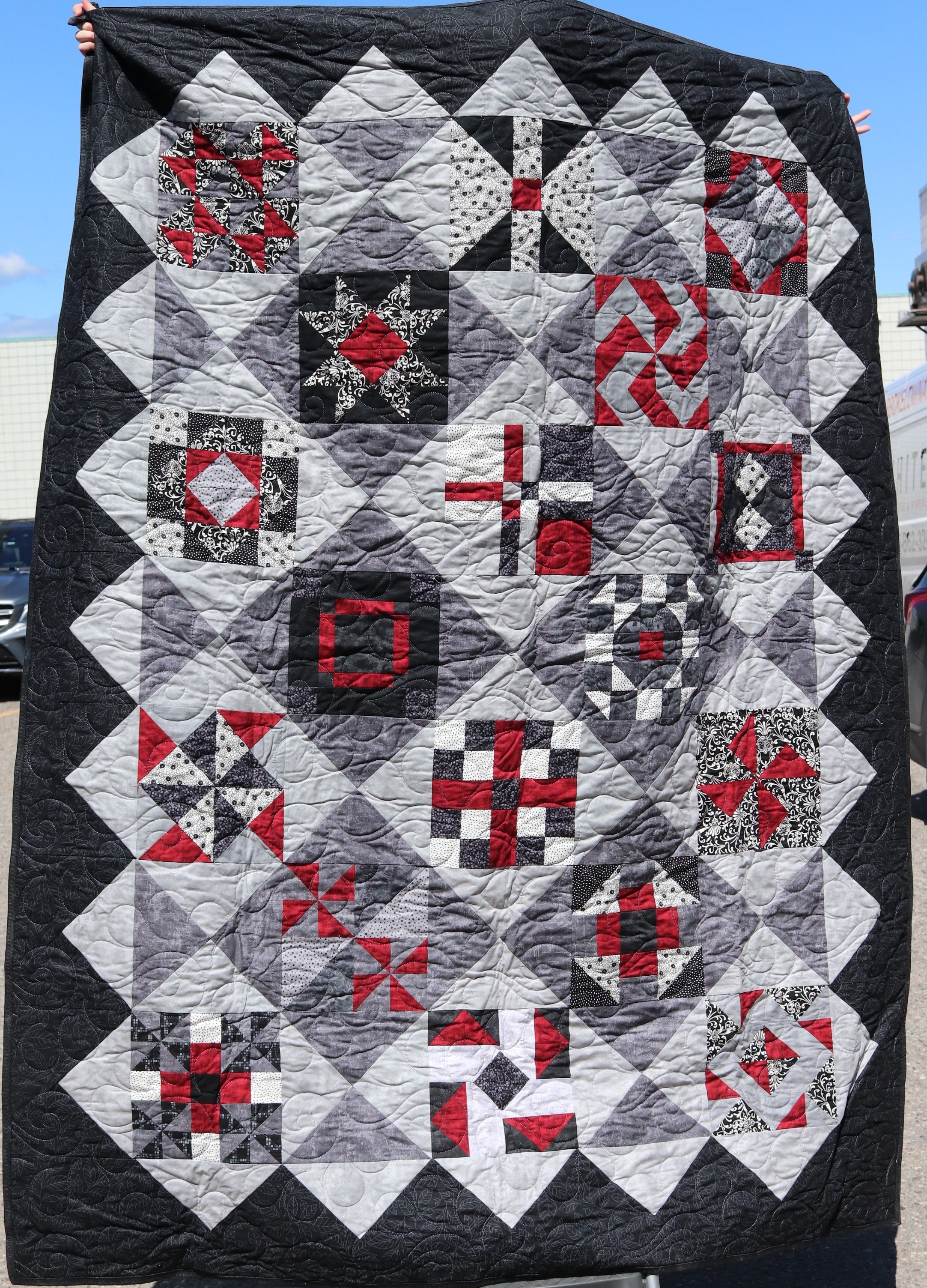 Store Sample- Twin Quilt- Sampler Blocks