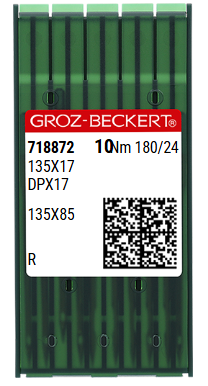 GROZ-BECKERT 135x17/DPx17 180/24 Package of 10