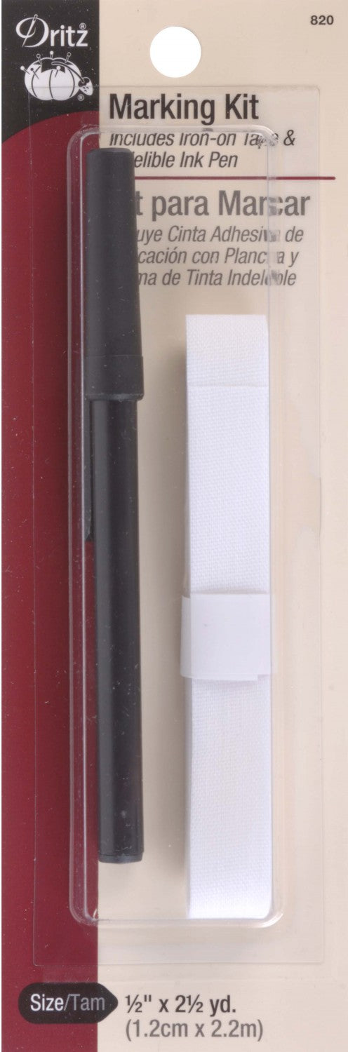 Laundry Marking Pen Tape Kit