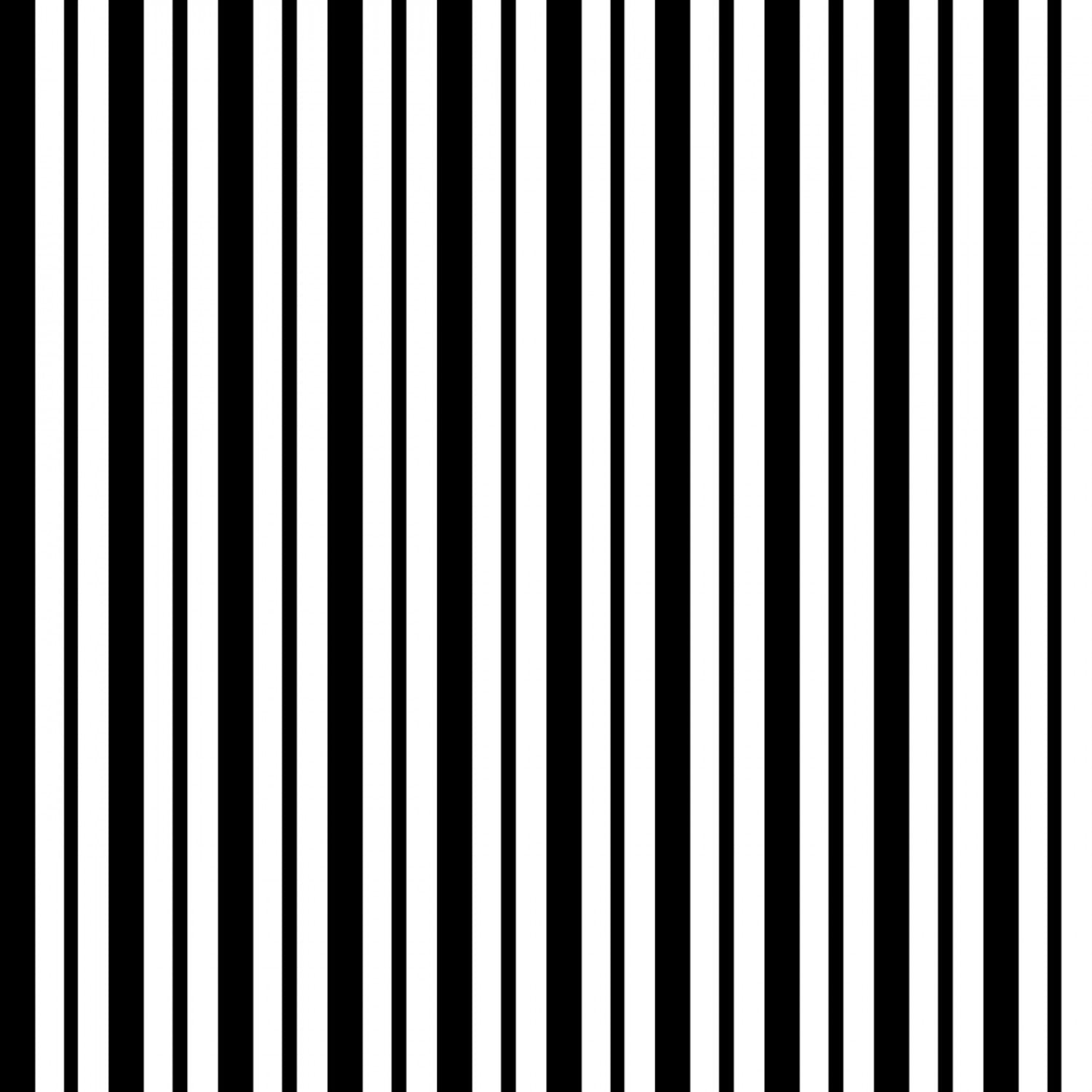 Maywood Studios Kimberbell Basic - Black Mini Awning Stripe