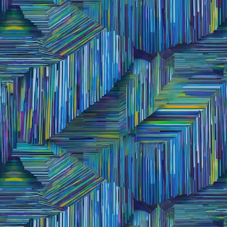 Studio E - Pacific Line Art Geometric - 12 Inch repeat - 118in Wideback