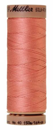 Mettler Silk-Finish 40wt Solid Cotton Thread 164yd/150M Antique Pink