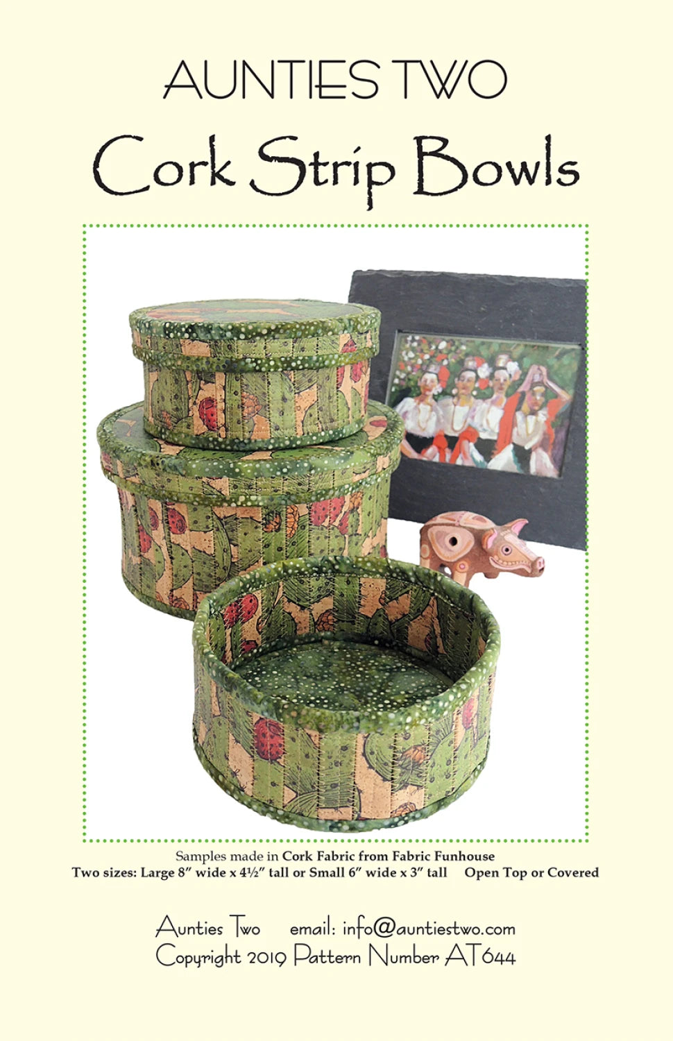 Cork Strip Bowls by Aunties Two