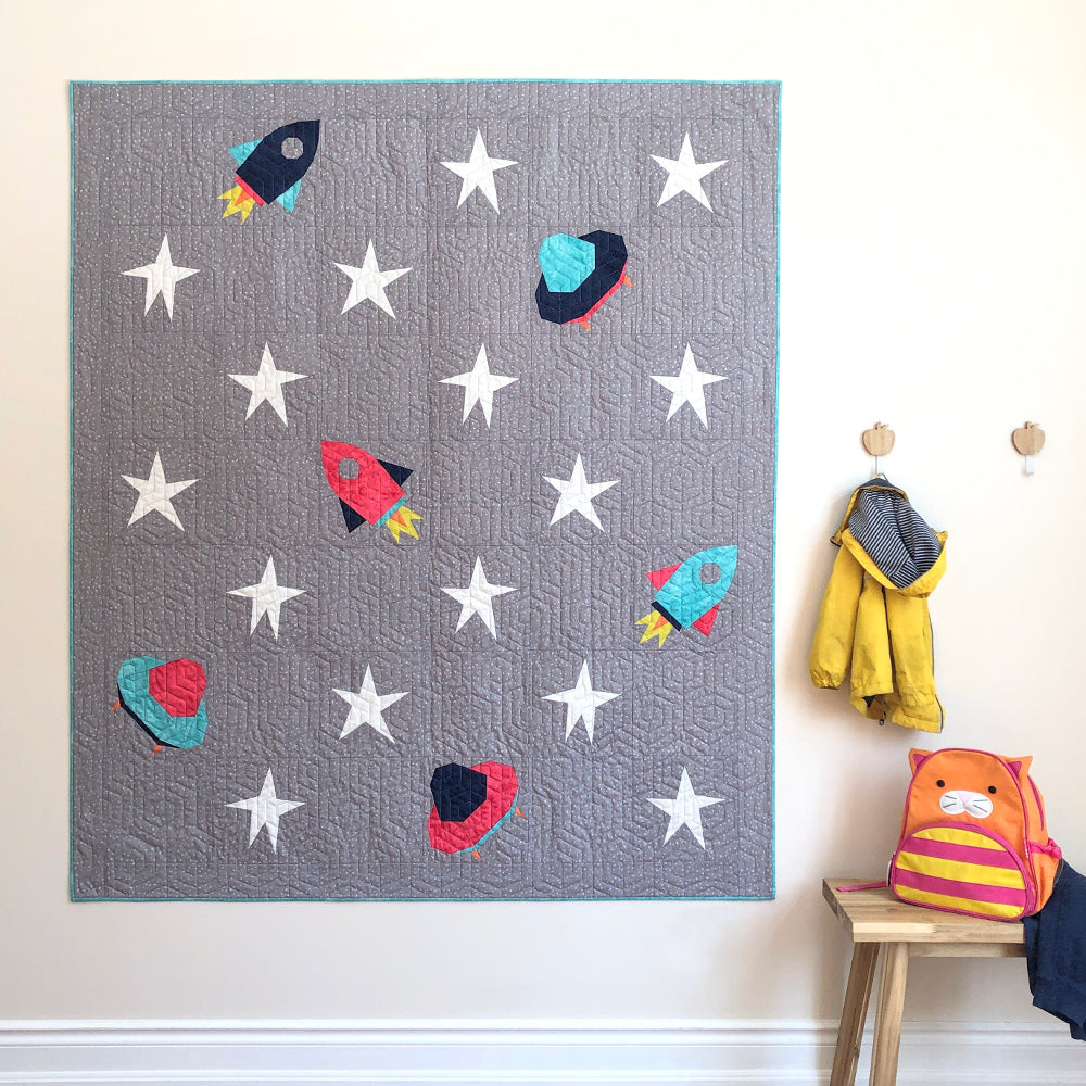 Apples & Beavers Star Cruisers Quilt Pattern