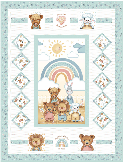 Bound to be Quilting - All Together Quilt Pattern BTBQ201