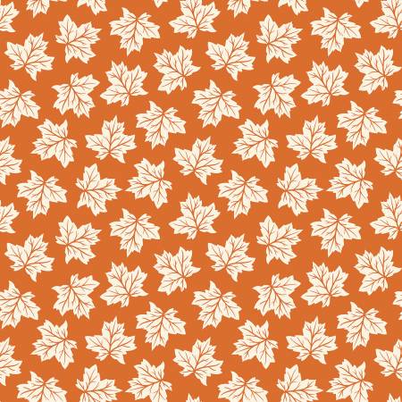 Riley Blake - Shades Of Autumn - Leaves Orange - C13472R-ORANGE
