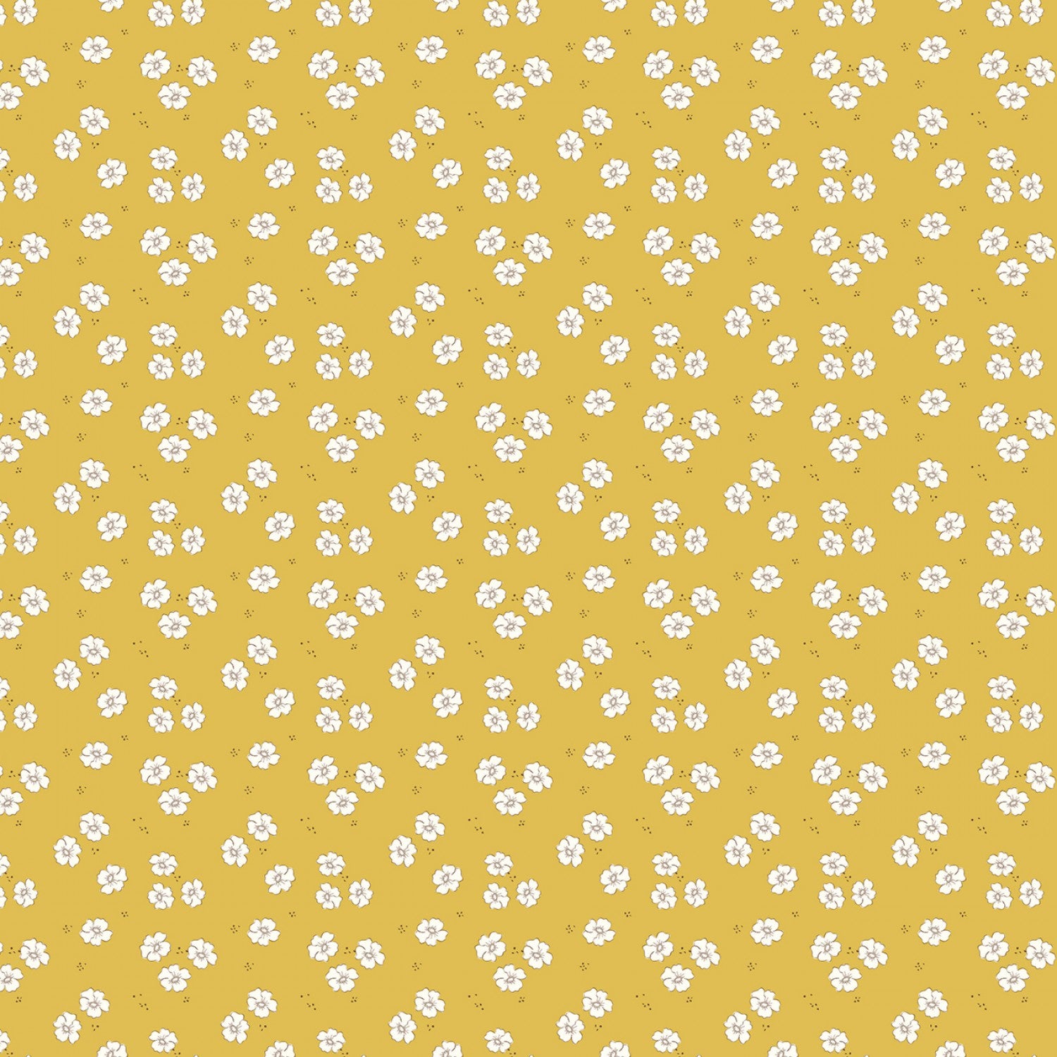 Riley Blake - Bloomberry - Flower Bed - Yellow