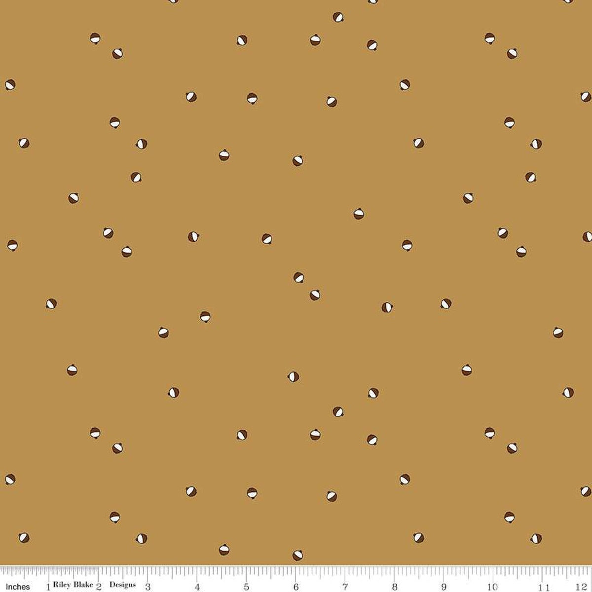 Riley Blake - Let's Wander - Bobbers Golden - C16885-GOLDEN