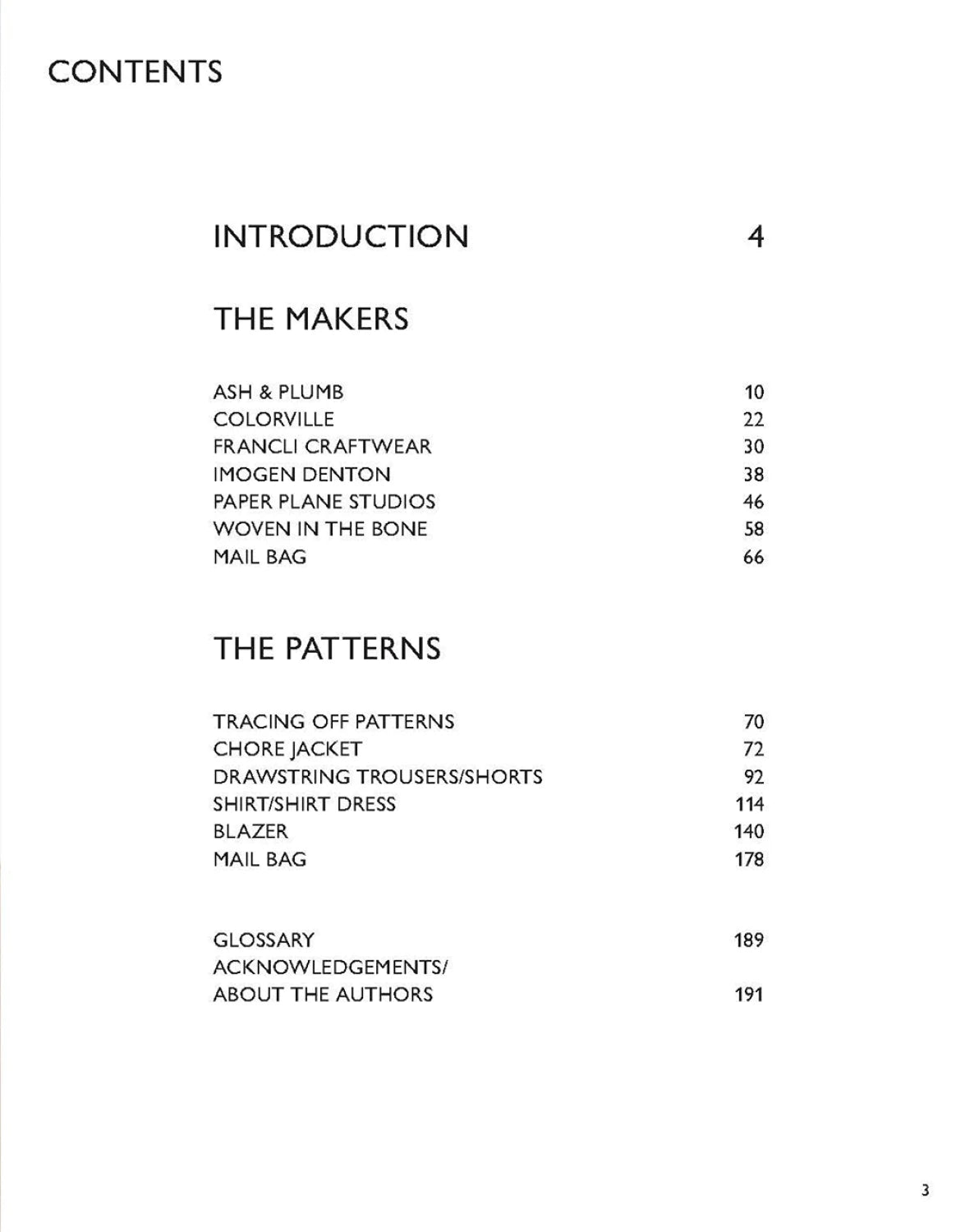 Workwear: Timeless sewing patterns for a practical wardrobe by Merchant & Mills