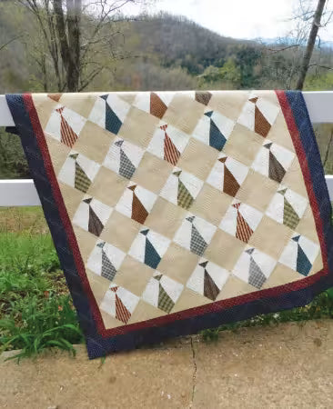 Daddys Ties Quilt Patten
