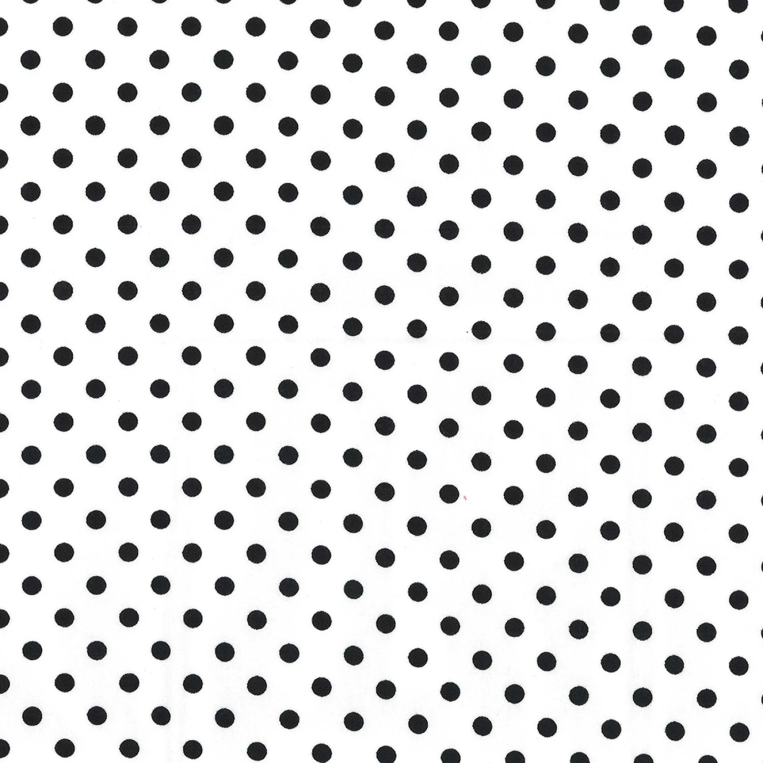 White with Black Dot, Dalmation Dot
