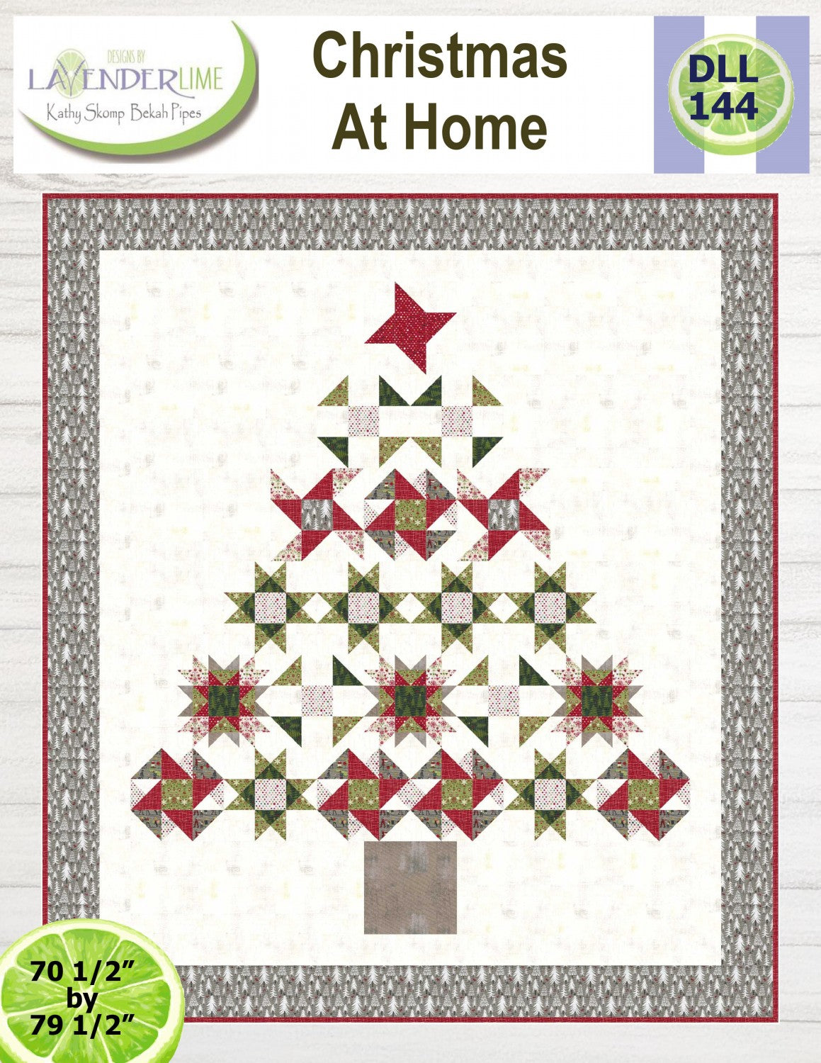 Lavender Lime Quilting - Christmas At Home Quilt Book