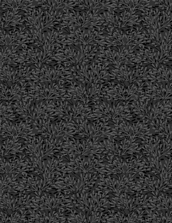 Black Whimsy 108in Wide Back