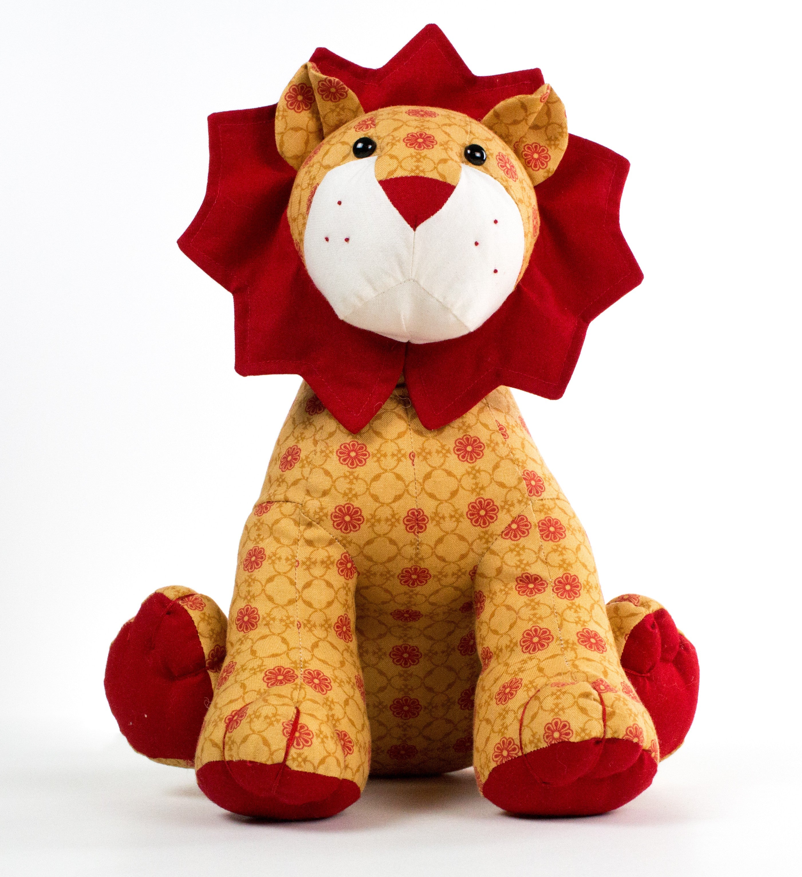 Larry Lion Pattern by Funky Friends Factory