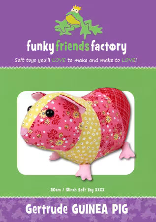 Gertrude Guinea Pig Pattern by Funky Friends Factory