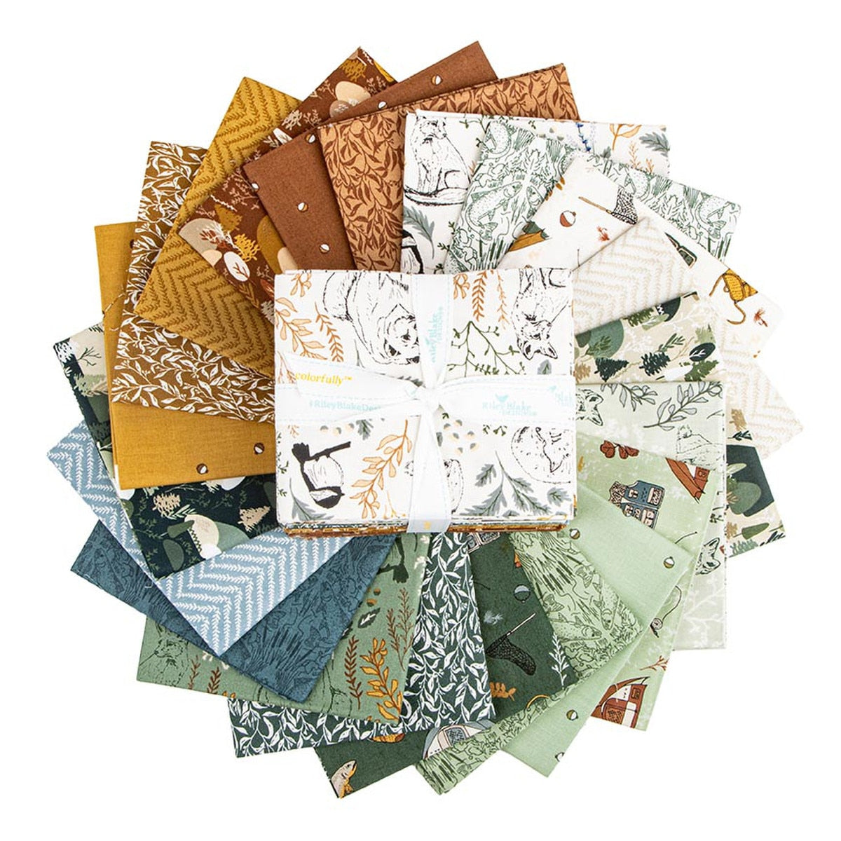 Riley Blake - Let's Wander - Fat Quarter Bundle - 21pc - FQ-16880-21