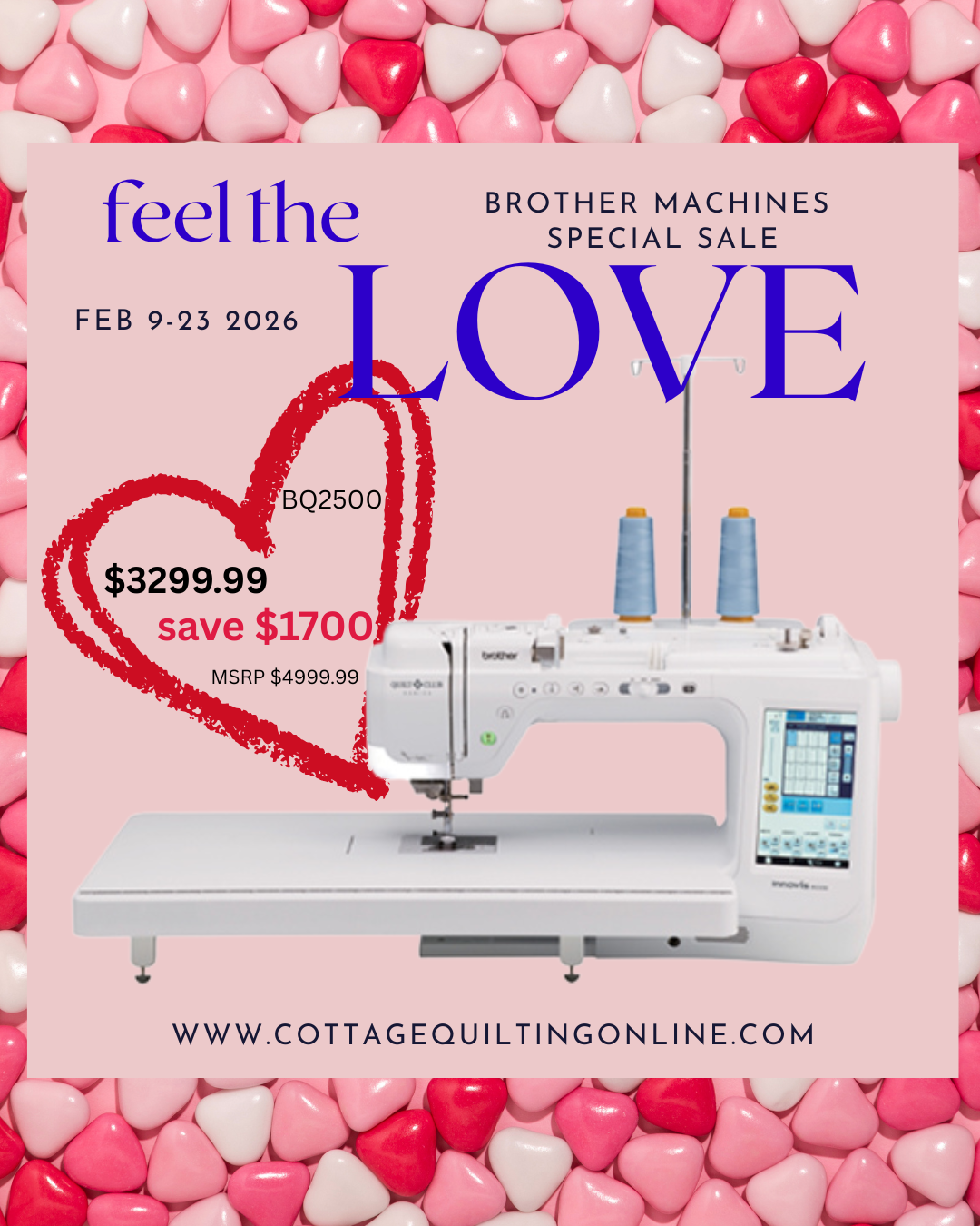 Brother - BQ2500 - The Hobbyist – Sewing & Quilting Machine