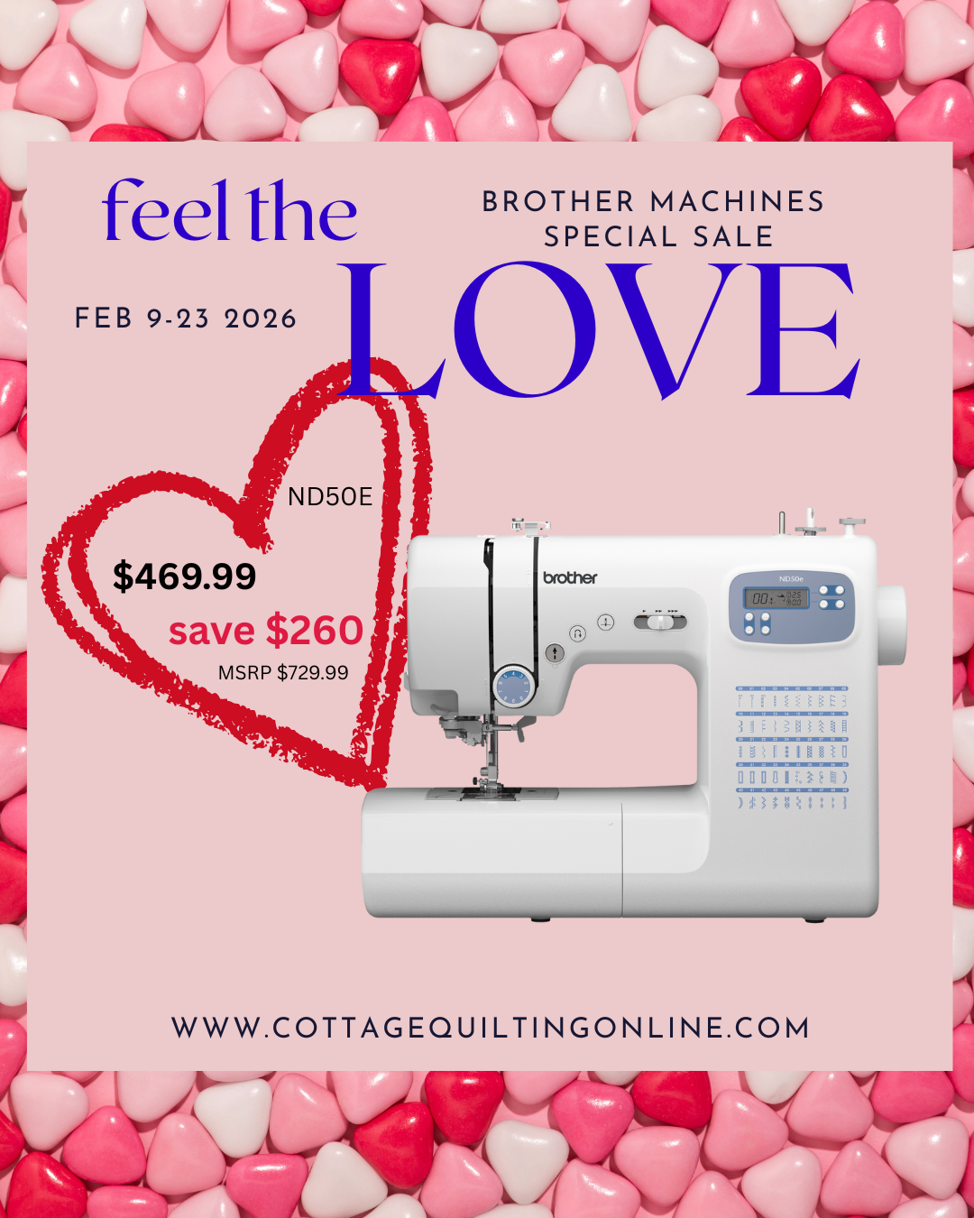 Brother ND50e Computerized Sewing Machine