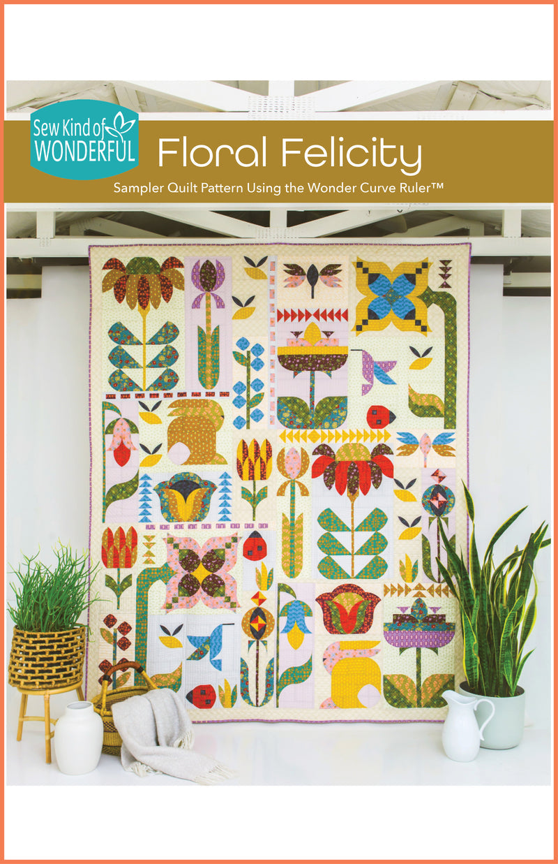 Sew Kind of Wonderful Floral Felicity Sampler Book