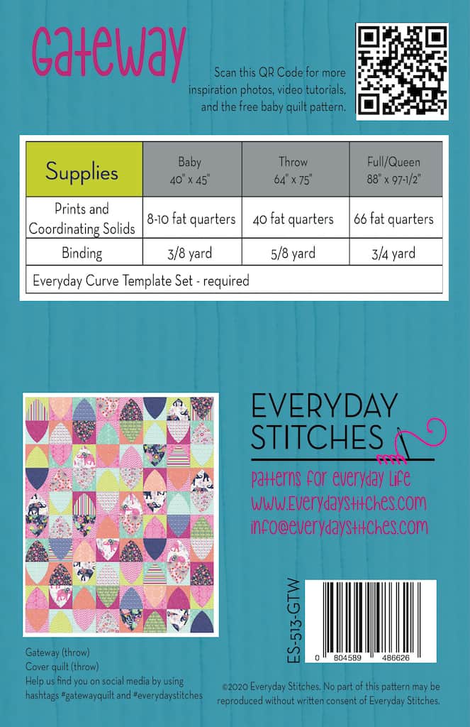 Everyday Stitches - Gateway Quilt Pattern