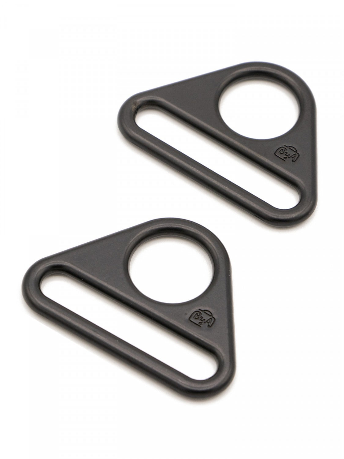 By Annie 1 1/2" Flat Triangle Ring Pair