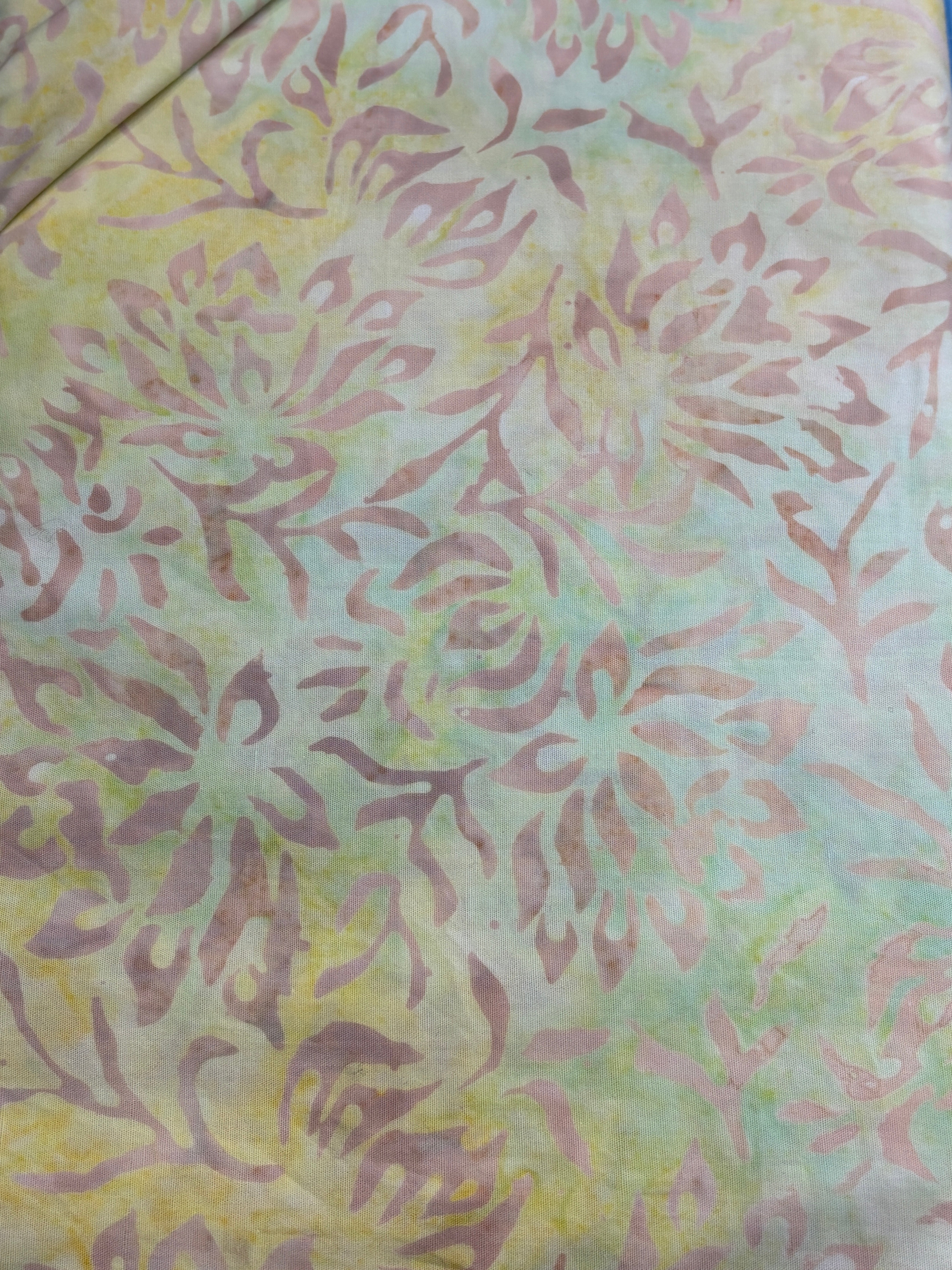 Batik - Floral Yellow