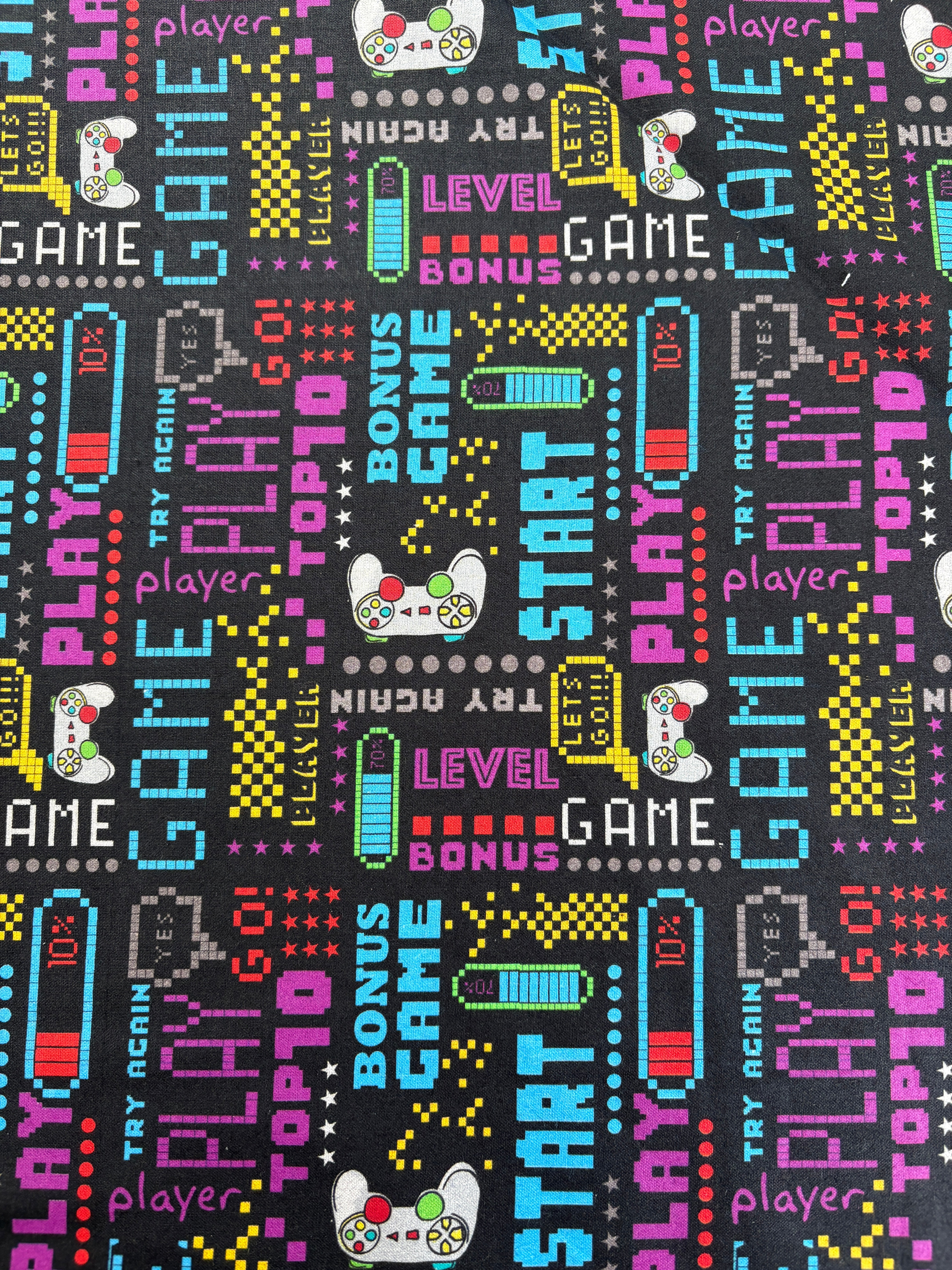 Harper - Quilters Choice - Video Game - Black