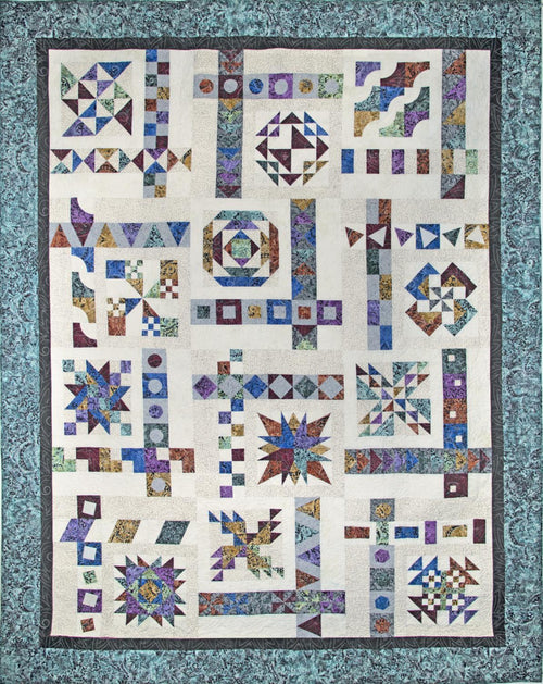 Illusions Quilt Pattern by Scott Flanagan and Banyan Batiks