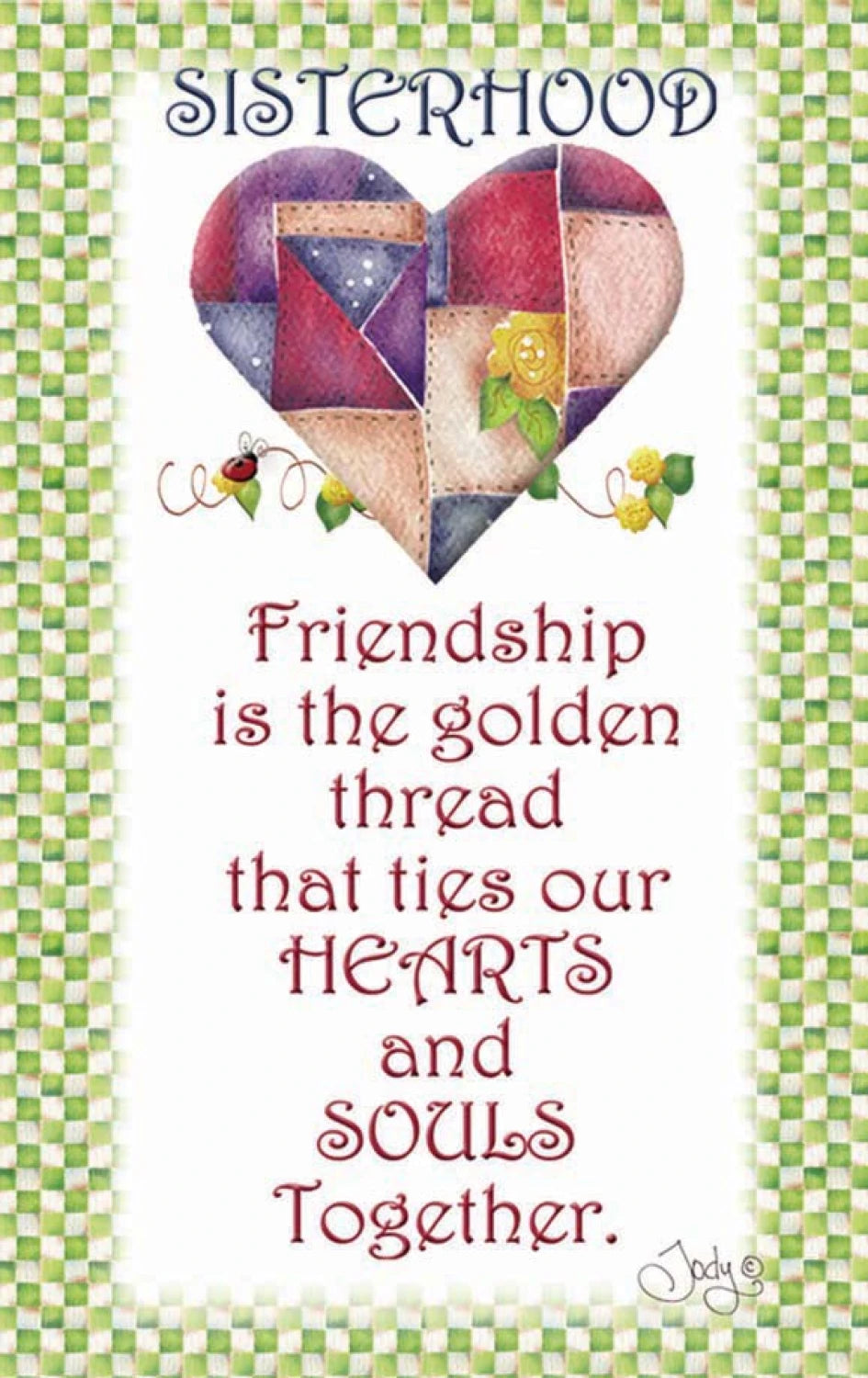 Sisterhood of Quilters Magnet - Friendship
