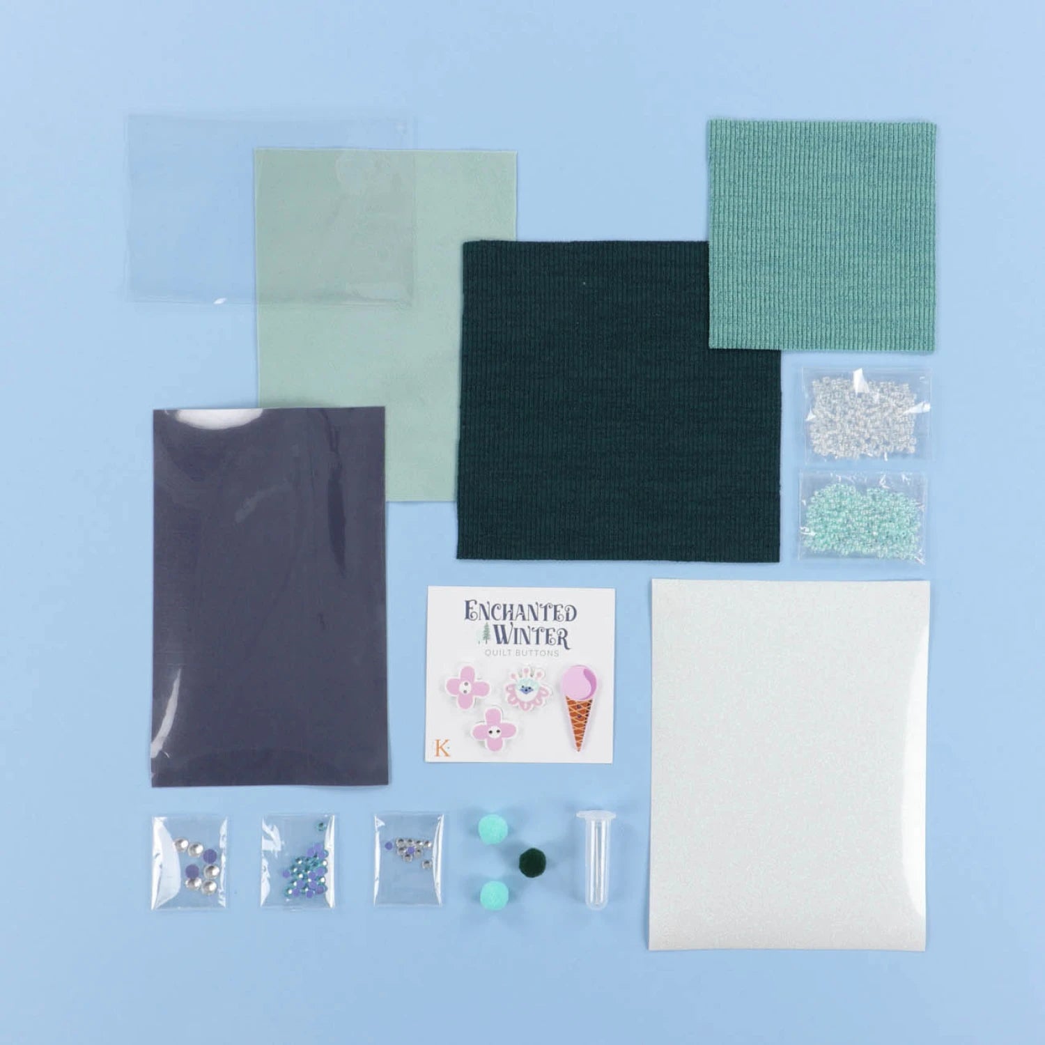 Kimberbell - Enchanted Winter Feature Quilt - Embellishment Kit