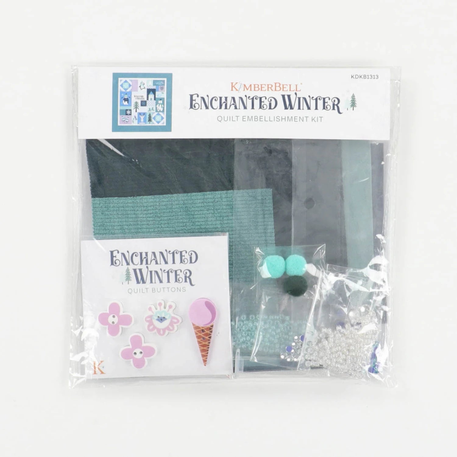 Kimberbell - Enchanted Winter Feature Quilt - Embellishment Kit