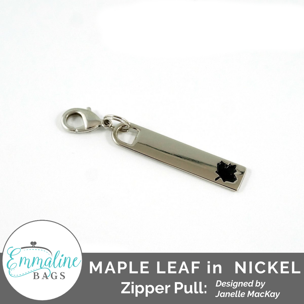 Emmaline Bags - Maple Leaf - Zipper Pull